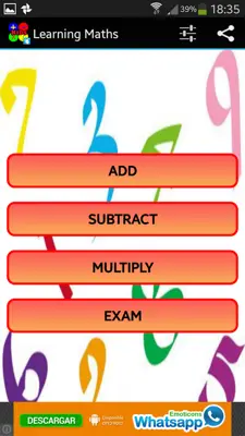 Mental Maths Kids android App screenshot 1